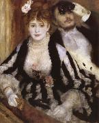 Pierre-Auguste Renoir The Teatre Box Sweden oil painting artist